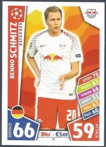 TOPPS MATCH ATTAX CHAMPIONS LEAGUE 2017-18- #075-RB LEIPZIG-BENNO SCHMITZ - Imagen 1 de 1