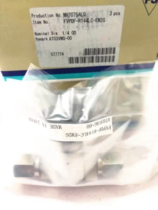 1pcs FUJIKIN 1/4 FVCR Manual Low Pressure Diaphragm Valve FVPDF-R144LC-EM2G - Picture 1 of 2