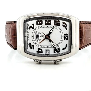 Dubey and Schaldenbrand GMT Alarm Sonnerie SS Pre-Owned B&P Set - 2736 - Picture 1 of 2