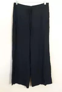 Womens Black Open Sides Lounge Pants Size XXL New #1R1361 - Picture 1 of 6
