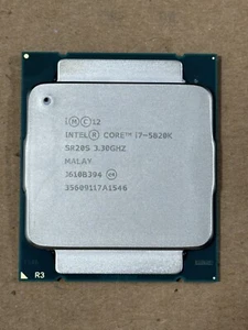 Intel Core i7-5820K 3.30GHz 6-Core 15MB LGA2011-3 Desktop Processor SR20S 140W - Picture 1 of 3