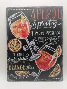 Retro Schild Blechschild Dekoration Vintage Schild Aperol Spritz - Bild 1 von 1