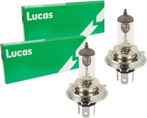 2 x (PAR) BOMBILLAS HALÓGENAS LUCAS LLB472 H4 12v 60/55w - Imagen 1 de 5