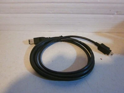 1.8 m Firewire IEEE-1394 DV Cable 6 to 4 pin PC to DV Out - Image 1 of 3