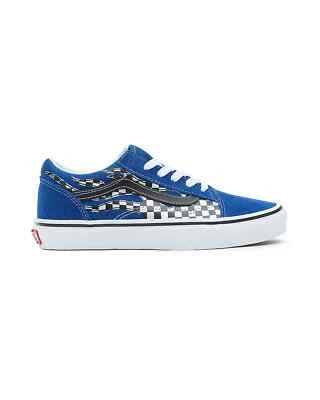 Vans Junior Old Skool Sneaker / Blue Reflective Checker / UVP 50£