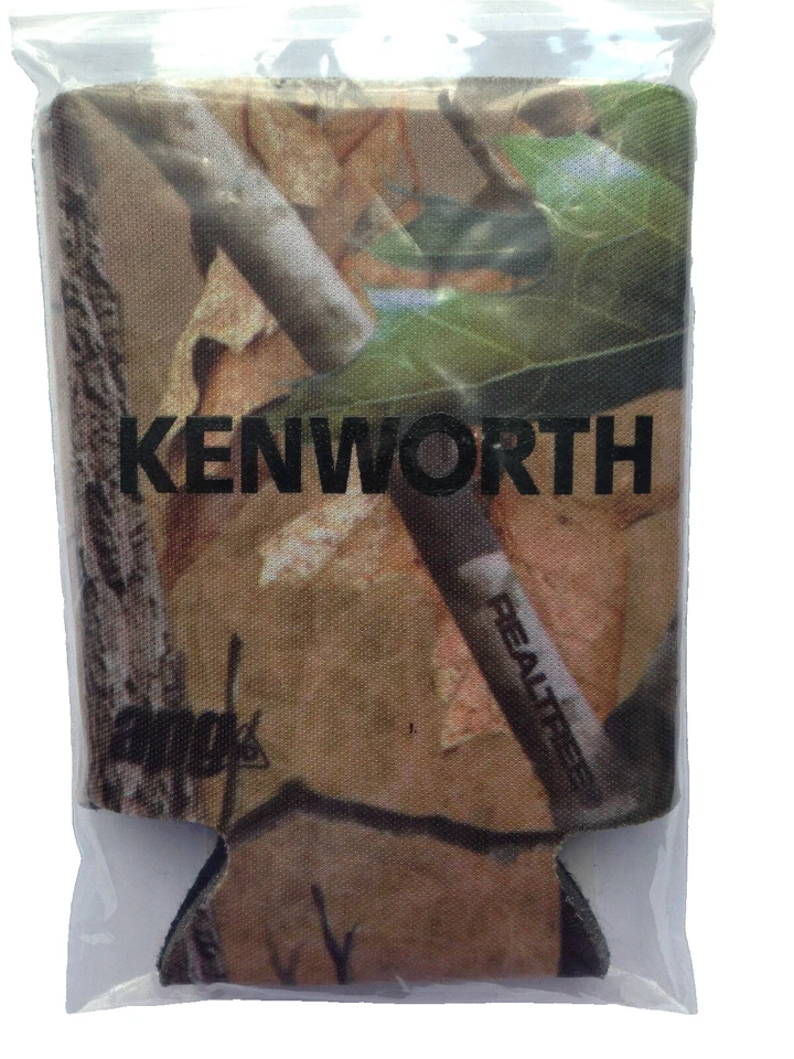 BNWT Official Genuine Kenworth Realtree Merchandise Camo Can Drink Stubby Holder - image 1 of 1