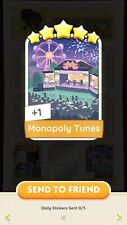Monopoly Tunes - Monopoly GO! 5⭐ Sticker (Read Description) Instant Delivery