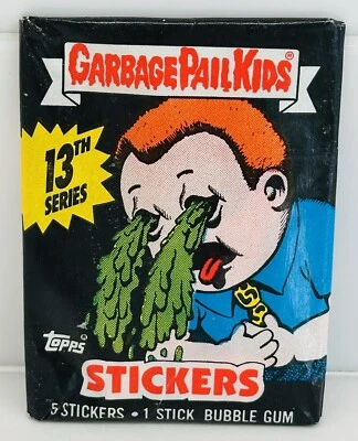 1988 Topps Garbage Pail Kids Original Series 13 GPK OS13 Factory Sealed Wax Pack - Image 1 of 2