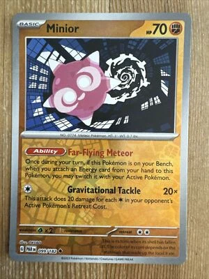 Minior Reverse Holo 099/182 Paradox Rift - NM Pokémon  - Image 1 of 2