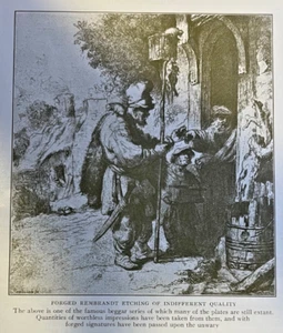 1908 Art Frauds Forgeries Fraudulent Art illustrated - Picture 1 of 7