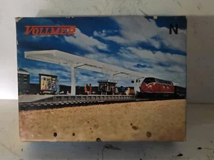 Vollmer N 7525 B Passenger Platform, 3 Section Quai Triple Model Kit - READ DESC - Picture 1 of 6