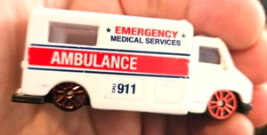 Maisto Emergency Medical Services AMBULANCE loose diecast saved lives - Picture 1 of 5