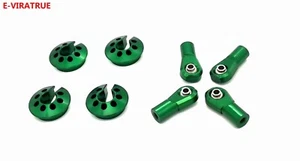 E-VIRATRUE 7075Alu Shock Ends&Spring Cups For Losi Super BAJA REY 1/6 - Picture 1 of 4