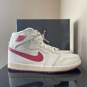 AJKO Air Jordan 1 Retro HI White Varsity Red 402297-161 Sz 10.5 NEW! - Picture 1 of 10