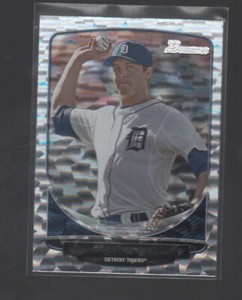 COREY KNEBEL 2013 BOWMAN DRAFT PICKS PROSPECTS SILVER ICE CARD #BDPP18