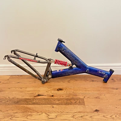 Trek Y Glide Mountain Bike Frame Set 19" Full Suspension Fox Vanilla - Image 1 of 4