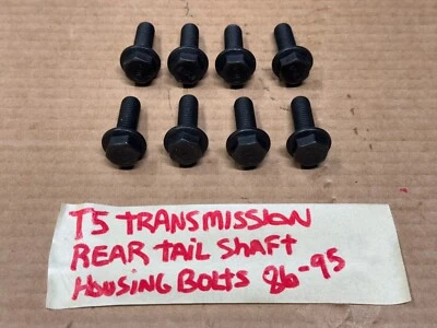 86-87-93-95 Ford Mustang T5 Transmission Rear Tail Shaft Bolts Set NEW 10.9 - Image 1 of 4