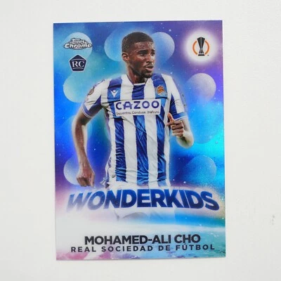 2022-23 Topps Chrome UEFA Wonderkids #W-11 Mohamed-Ali Cho - Image 1 of 2