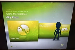 Console ufficiale Microsoft Xbox 360 250GB NXE cruscotto bianco grasso! Funziona benissimo! - Foto 1 di 10