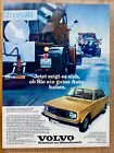 Volvo 144 Schneepflug Streusalz Original 1971 Vintage Advert Werbung Reklame