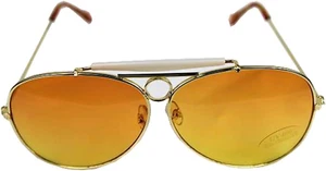 Las Vegas Fear and Loathing Orange Lens Sunglasses Glasses Hunter S. Thompson - Picture 1 of 12