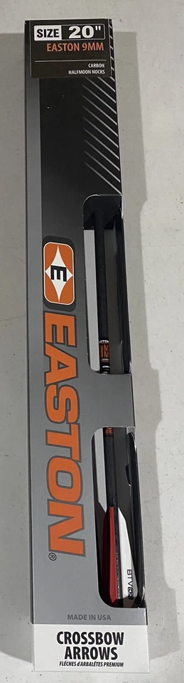 Pernos Easton Archery 9MM - 20" - 6pk - 030078-6 Foto 1 de 1