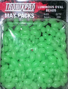 Tronixpro Sea Fishing Luminous Oval Beads (200 per pack)