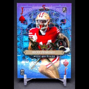 RICKY PEARSALL 2024 Wild Card 5 Card Draw Stacked Deck #SDPS-RPN /2 Rookie RC - Picture 1 of 3