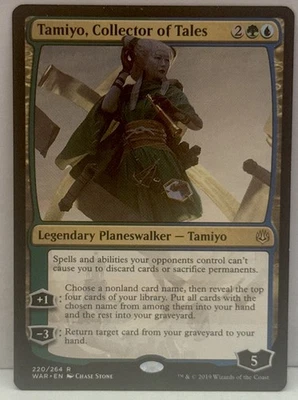 Tamiyo, Collector of Tales War of the Spark Regular - Image 1 of 2