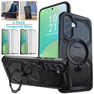 Funda rígida con anillo magnético para Samsung Galaxy A56 5G - Imagen 1 de 32