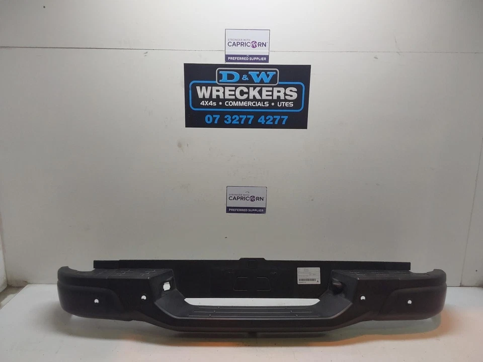 HOLDEN COLORADO REAR BUMPER RG, W/ GREY STEP TYPE, 01/12-06/16 12 13 14 15 16 - image 1 of 4