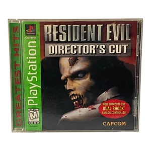 Resident Evil Director's Cut PlayStation 1 PS1 Video Game Complete Capco - Picture 1 of 3