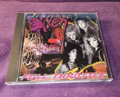 The Best of VIXEN Full Throttle (CD 1999 Razor & Tie) hair metal - Image 1 of 4