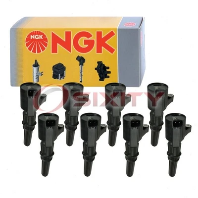 Bobina de encendido NGK de 8 piezas para Ford E-150 Econoline Club Wagon 1997-2002 4,6 L V8 ab Foto 1 de 4