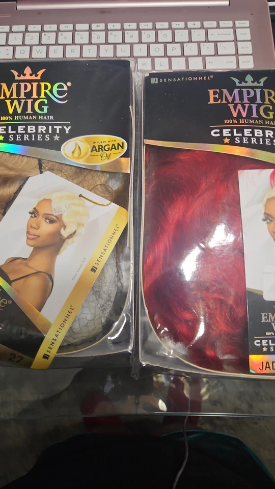 Pelucas brasileñas 100 % reales de cabello humano corto onda de dedo para mujer negra Foto 1 de 3