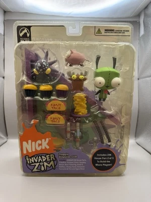 Invader Zim Palisades Action Figures Doggie Disguise GIR Series 2 Brand New - Image 1 of 4