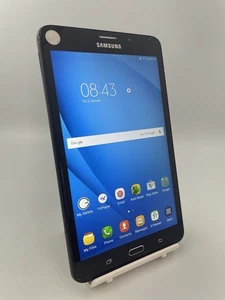 Samsung Galaxy Tab A SM-T285 Black Unlocked 8GB 7" 8MP Android Tablet #i02 - Picture 1 of 24