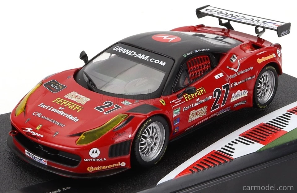 Ferrari 458 Italia Daytona Test 2011 1/43 Diecast Model Car IXO Altaya Foto 1 de 4