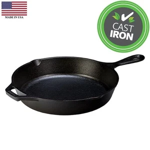 Lodge - Logic Cast Iron Skillet 26cm (Made in the U.S.A) - Picture 1 of 5
