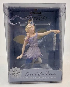 Hallmark Keepsake Ornament Frostlight Faerie Brilliana Fiber Optic Glow In Box - Picture 1 of 7