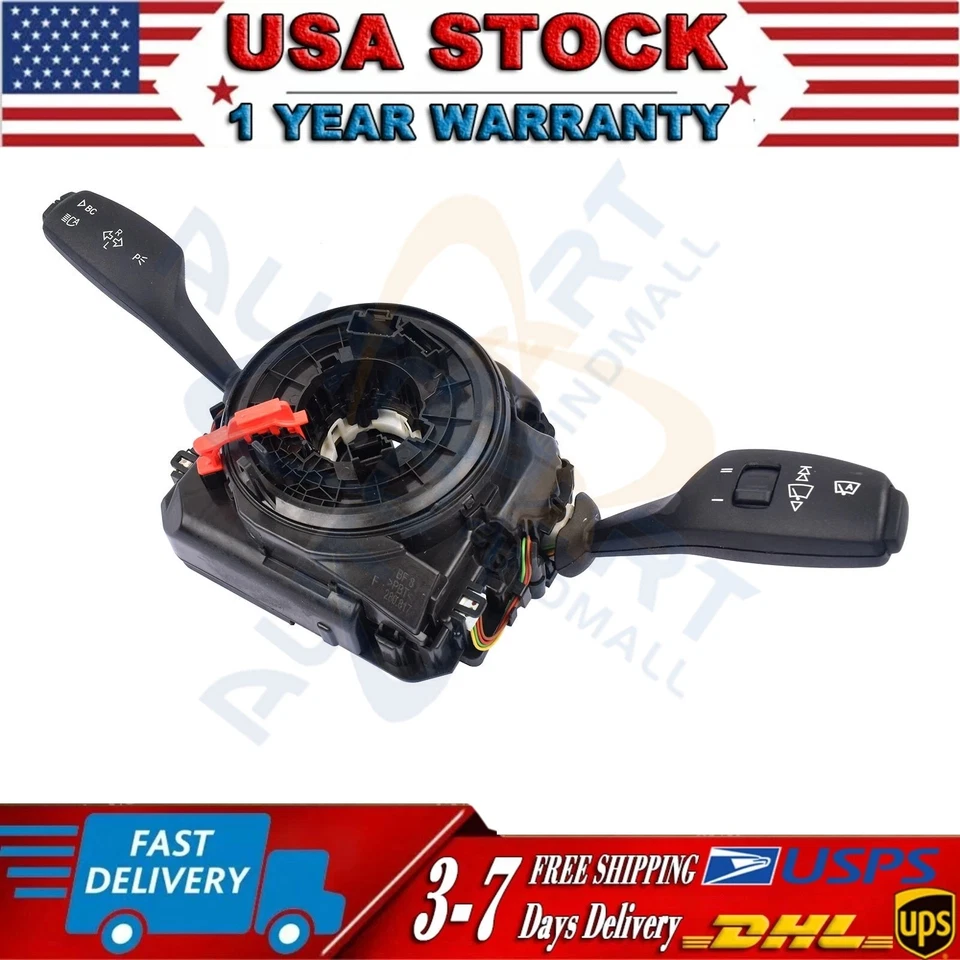 BMW Steering Column Switch 61319354048 For 640i 650i 740i 750i 528i 535i 550i M6 Foto 1 de 4