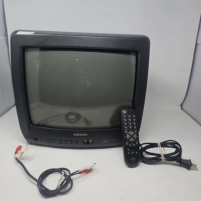 Vintage Orion 13" Color CRT TV Model TV1334A Retro Gaming Television  - Image 1 of 4