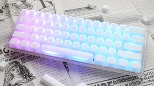 One 3 Mini Aura 60% Mechanical Keyboard: Quack Mechanics Dampening, Hot-Swapp... - Picture 1 of 6