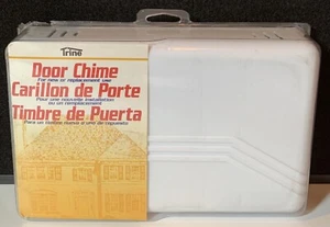 TRINE Door Chime For New Or Replacement White 2 Note 1 Note 39/M MADE IN USA - Picture 1 of 9
