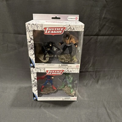 DC Comics🔥Schleich Liga de la Justicia🔥 Batman vs Bane🔥Superman vs Lex🔥NUEVO Sellado Foto 1 de 4