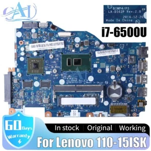 LA-D562P Mainboard For LENOVO 110-15ISK Laptop Motherboard I7-6500U 5B20M4106211 - Photo 1/9