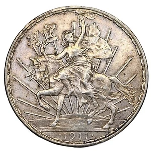 1911 Mexico .903 Silver Un Peso Caballito Coin KM# 453 - Picture 1 of 3