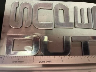 Tablero de instrumentos Fit Ford F250 Super Duty 2008-2016 ABS cromo letras inserciones pegatinas Foto 1 de 4