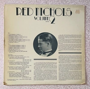 RED NICHOLS Vol. 2 CJM 25 Swedish Import LP VG/Acceptable Bent Corners & Residue - Picture 1 of 6