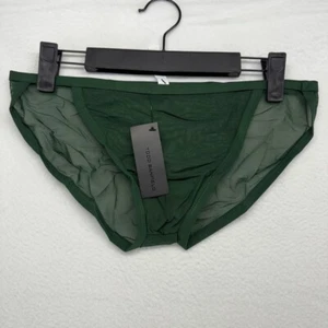 Todd Sanfield Brief Men's Large Green Pine Defiant Endurance Mesh Underwear NEW - Picture 1 of 5